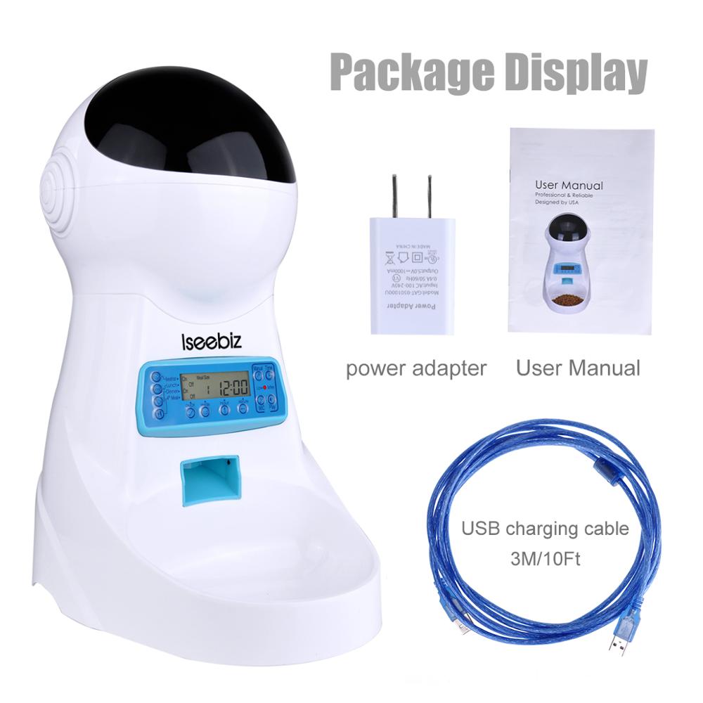 3L AUTOMATIC PET FEEDER WITH VOICE RECORDER