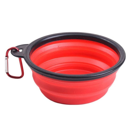 RETRACTABLE SILICONE DOG BOWL