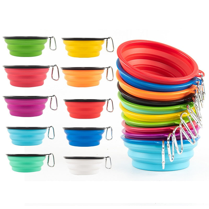 1000ml Large Collapsible Travel Dog Bowl